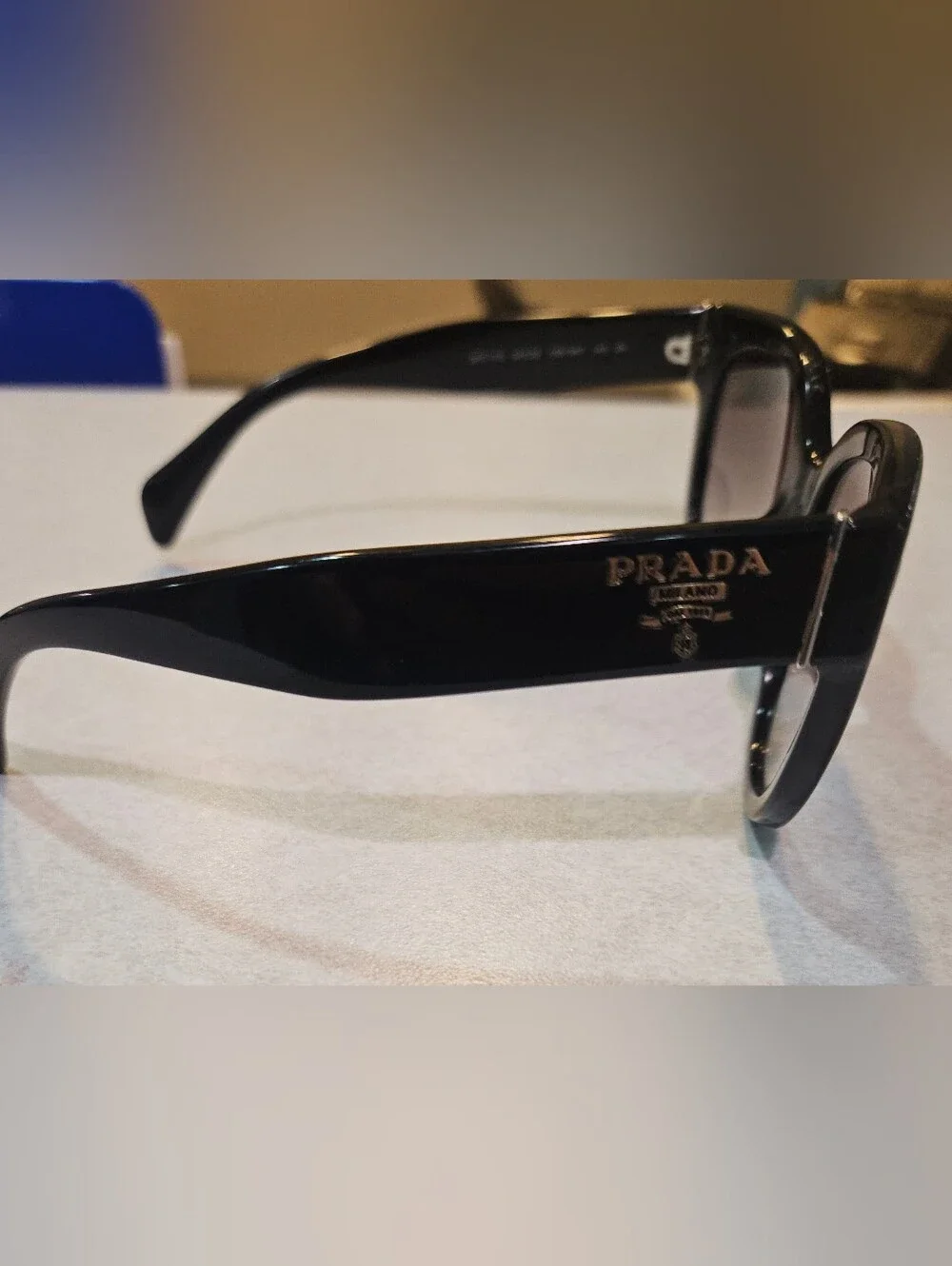 Prada Black Women's Oversized Sunglasses